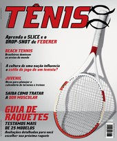 Capa Revista Revista TÊNIS 128 - Guia de Raquetes