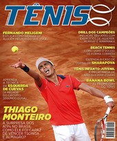 Capa Revista Revista TÊNIS 150 - Thiago Monteiro - A surpresa dos ATPs no Brasil