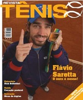 Capa Revista Revista TÊNIS 49 - Flávio Saretta - o ouro é nosso