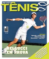 Capa Revista Revista TÊNIS 64 - Bellucci em prova
