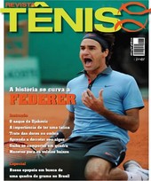 Capa Revista Revista TÊNIS 69 - A história se curva a Federer